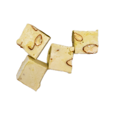 Nougat mit Pistazien